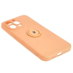 Hurtownia GSM - Bizon Case Silikonring Sq Apple iPhone 15 Pro Max orange - BIZ3434 - {ean13} - Hurt
