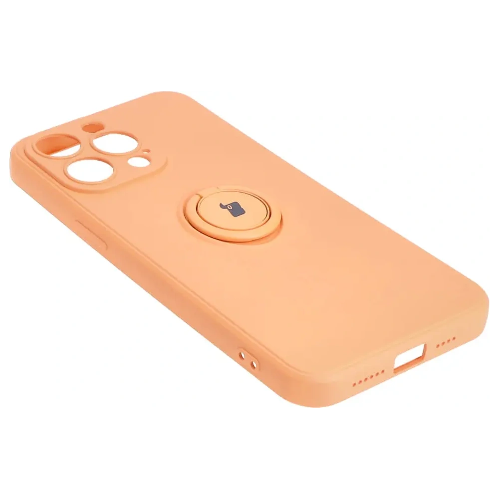 Hurtownia GSM - Bizon Case Silikonring Sq Apple iPhone 15 Pro Max orange - BIZ3434 - {ean13} - Hurt