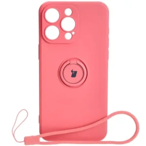 Hurtownia GSM - Bizon Case Silikonring Sq Apple iPhone 15 Pro Max schmutzig pink - BIZ3435 - {ean13} - Hurt