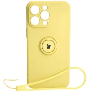Hurtownia GSM - Bizon Case Silikonring Sq Apple iPhone 15 Pro Max gelb - BIZ3436 - {ean13} - Hurt