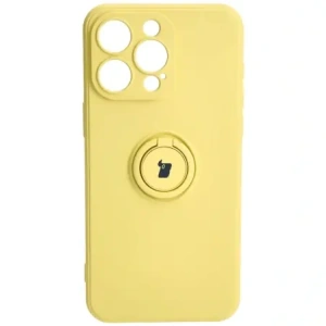 Hurtownia GSM - Bizon Case Silikonring Sq Apple iPhone 15 Pro Max gelb - BIZ3436 - {ean13} - Hurt