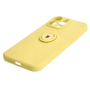 Hurtownia GSM - Bizon Case Silikonring Sq Apple iPhone 15 Pro Max gelb - BIZ3436 - {ean13} - Hurt
