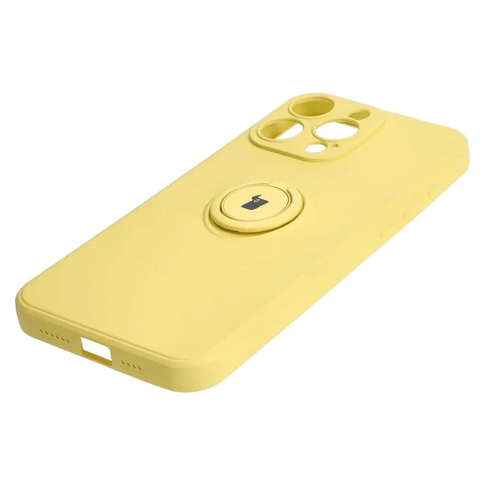 Hurtownia GSM - Bizon Case Silikonring Sq Apple iPhone 15 Pro Max gelb - BIZ3436 - {ean13} - Hurt