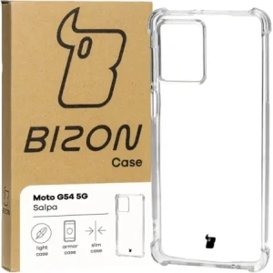 Hurtownia GSM - Elastické pouzdro Bizon Case Salpa pro Motorola Moto G54 5G průhledné - BIZ3441 - {ean13} - Hurt