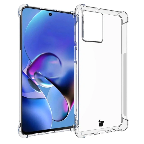 Elastyczne etui Bizon Case Salpa do Motorola Moto G54 5G przezroczyste