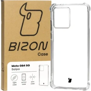 Hurtownia GSM - Elastický obal Bizon Case Salpa pro Motorola Moto G84 5G průhledný - BIZ3442 - {ean13} - Hurt