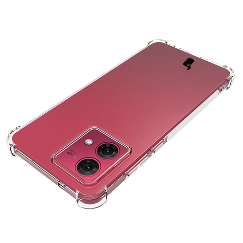 Elastyczne etui Bizon Case Salpa do Motorola Moto G84 5G przezroczyste