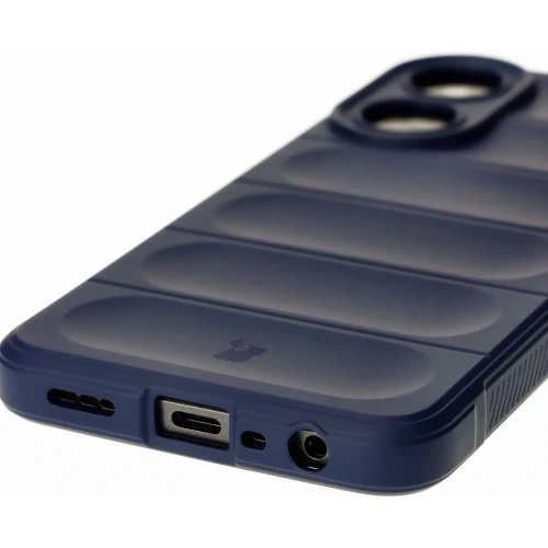 Pancerne etui Bizon Case Tur do Oppo A78 4G granatowe