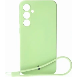 Etui Bizon Case Silicone do Samsung Galaxy S23 FE jasně zelené