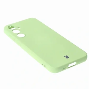 Etui Bizon Case Silicone do Samsung Galaxy S23 FE jasně zelené