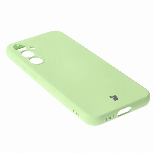 Etui Bizon Case Silicone do Samsung Galaxy S23 FE jasnozielone