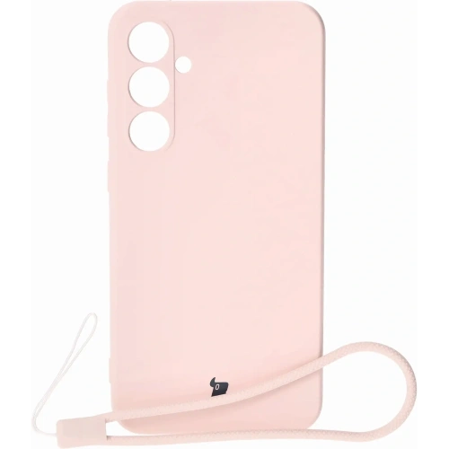 Etui Bizon Case Silicone do Samsung Galaxy S23 FE jasnoróżowe