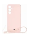 Bizon Case Silicone Samsung Galaxy S23 FE light pink