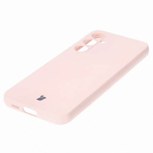 Etui Bizon Case Silicone do Samsung Galaxy S23 FE jasnoróżowe