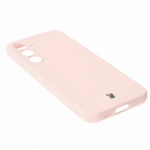 Etui Bizon Case Silicone do Samsung Galaxy S23 FE jasnoróżowe