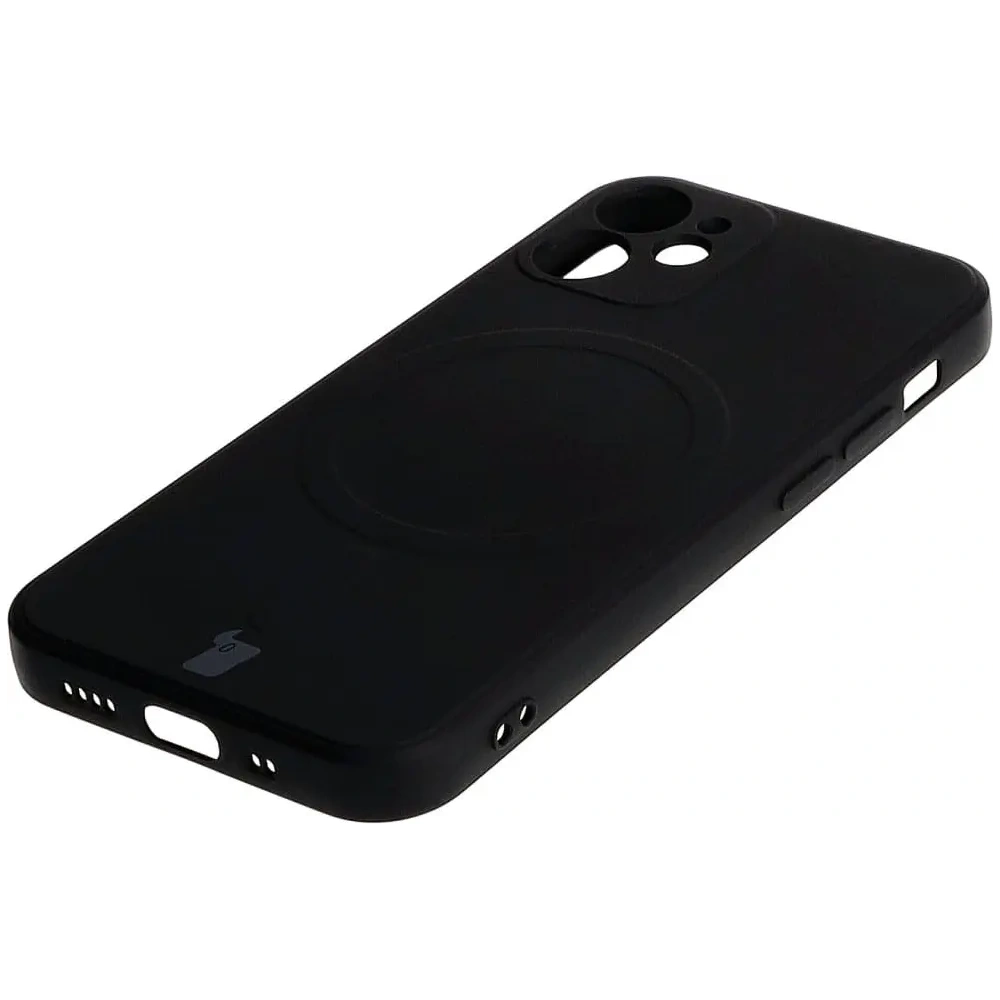 Hurtownia GSM - Bizon Case Szilikon MagSafe Sq Apple iPhone 12 Mini fekete - BIZ3450 - {ean13} - Hurt