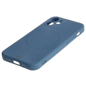 Hurtownia GSM - Bizon Case Silicon MagSafe Sq Apple iPhone 12 Mini albastru închis - BIZ3451 - {ean13} - Hurt