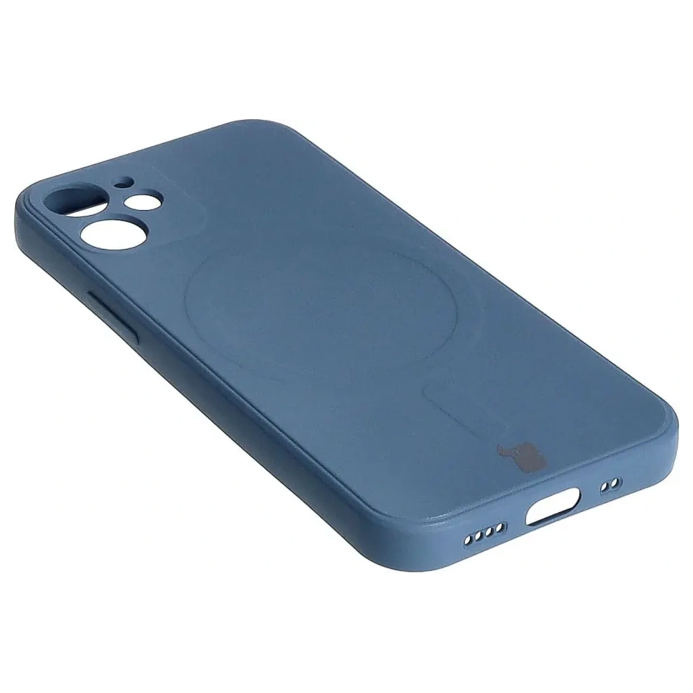 Hurtownia GSM - Bizon Case Silicon MagSafe Sq Apple iPhone 12 Mini albastru închis - BIZ3451 - {ean13} - Hurt