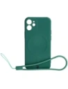 Hurtownia GSM - Bizon Case Silicone MagSafe Sq Apple iPhone 12 Mini sötétzöld - BIZ3452 - {ean13} - Hurt