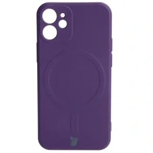 Hurtownia GSM - Bizon Case Silicone MagSafe Sq Apple iPhone 12 Mini szilva - BIZ3453 - {ean13} - Hurt
