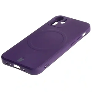 Hurtownia GSM - Bizon Case Silicone MagSafe Sq Apple iPhone 12 Mini szilva - BIZ3453 - {ean13} - Hurt