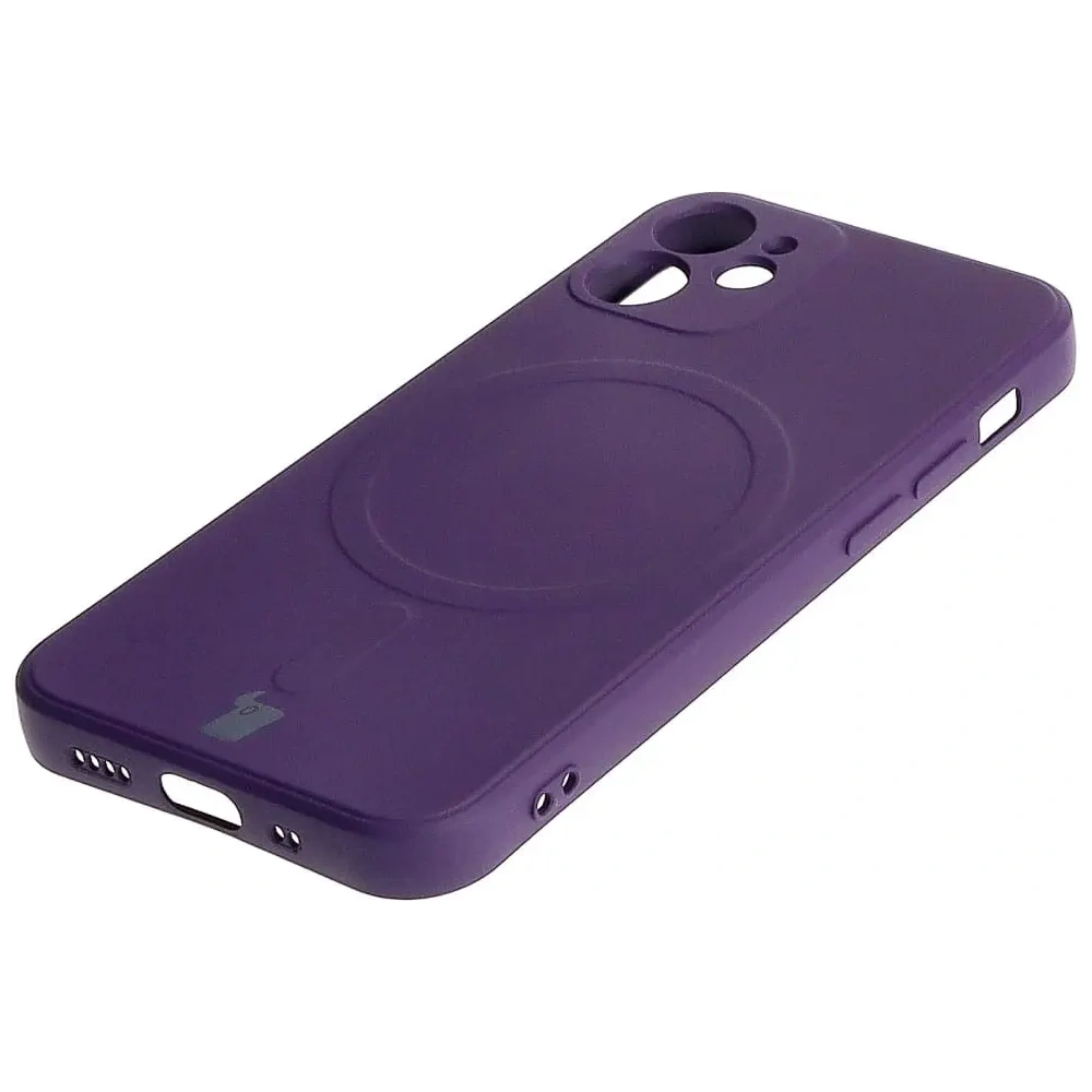 Hurtownia GSM - Bizon Case Silicone MagSafe Sq Apple iPhone 12 Mini szilva - BIZ3453 - {ean13} - Hurt