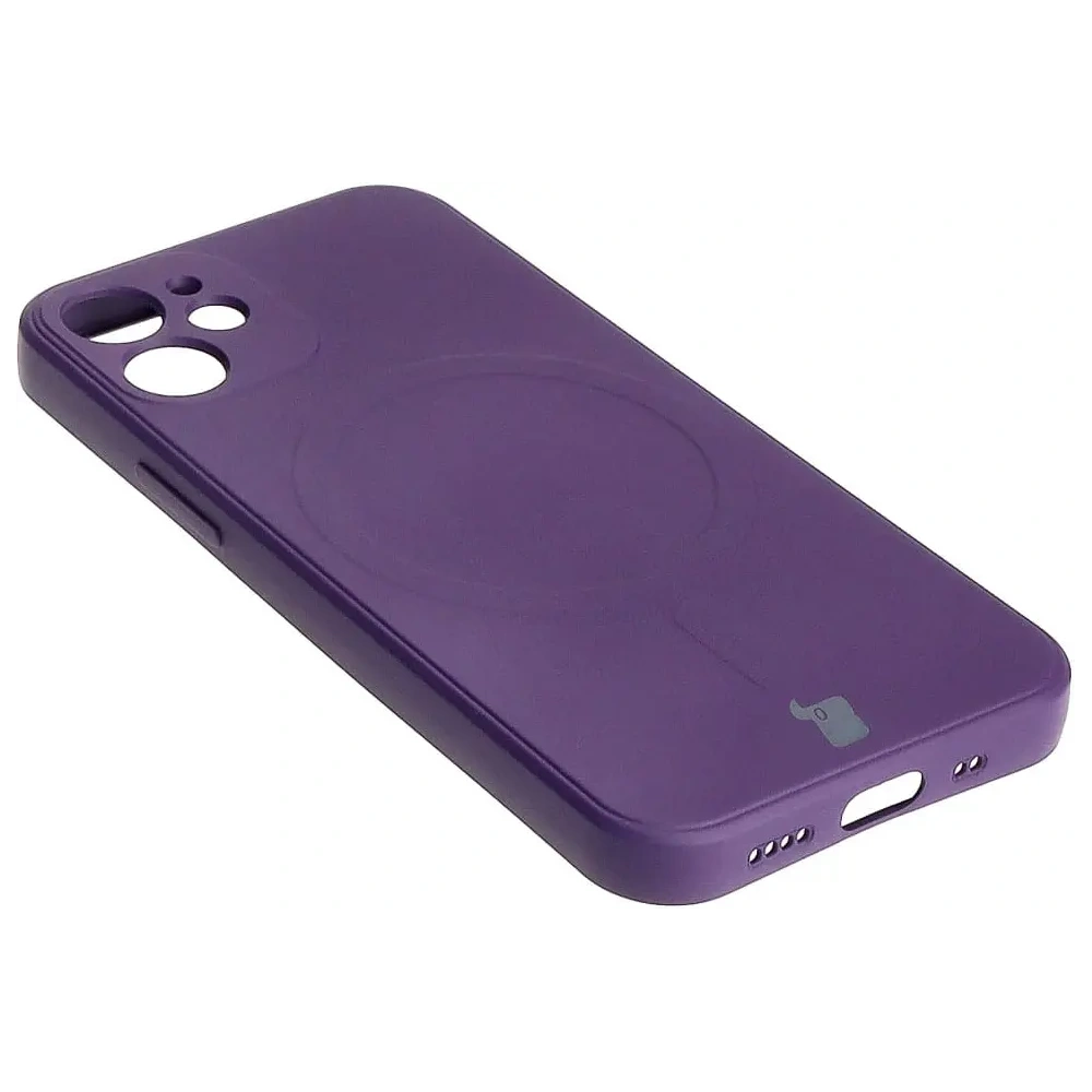 Wholesale Bizon Case Silicone MagSafe Sq Apple iPhone 12 Mini plum - BIZ3453 - {ean13} - Hurt