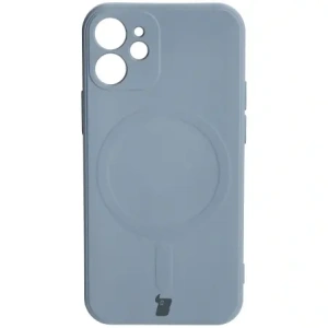 Hurtownia GSM - Bizon Case Silikon MagSafe Sq Apple iPhone 12 Mini grau - BIZ3454 - {ean13} - Hurt
