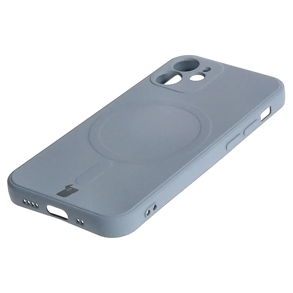 Hurtownia GSM - Bizon Case Silikon MagSafe Sq Apple iPhone 12 Mini grau - BIZ3454 - {ean13} - Hurt