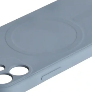 Hurtownia GSM - Etui Bizon Case Silicone MagSafe Sq do Apple iPhone 12 Mini šedé - BIZ3454 - {ean13} - Hurt