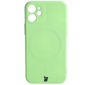 Hurtownia GSM - Bizon Case Silikon MagSafe Sq Apple iPhone 12 Mini hellgrün - BIZ3455 - {ean13} - Hurt
