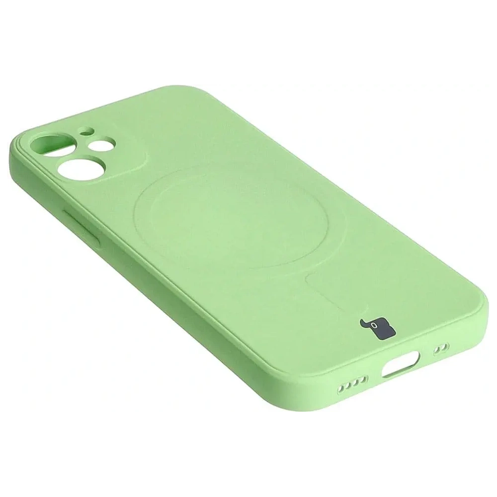 Hurtownia GSM - Bizon Case Silikon MagSafe Sq Apple iPhone 12 Mini hellgrün - BIZ3455 - {ean13} - Hurt