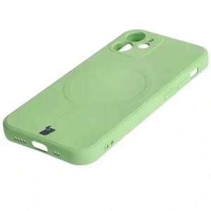 Hurtownia GSM - Bizon Case Silikon MagSafe Sq Apple iPhone 12 Mini hellgrün - BIZ3455 - {ean13} - Hurt