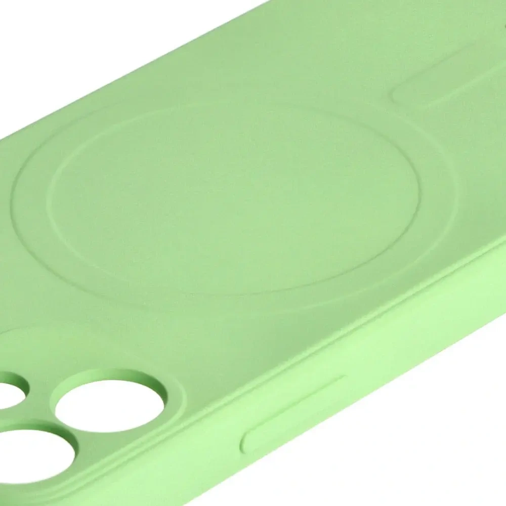 Hurtownia GSM - Bizon Case Silikon MagSafe Sq Apple iPhone 12 Mini hellgrün - BIZ3455 - {ean13} - Hurt