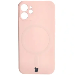 Hurtownia GSM - Bizon Case Silicone MagSafe Sq Apple iPhone 12 Mini roz deschis - BIZ3456 - {ean13} - Hurt
