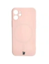 Wholesale Bizon Case Silicone MagSafe Sq Apple iPhone 12 Mini light pink - BIZ3456 - {ean13} - Hurt