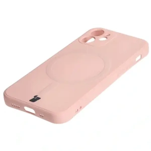 Hurtownia GSM - Bizon Case Silicone MagSafe Sq Apple iPhone 12 Mini világos rózsaszín - BIZ3456 - {ean13} - Hurt
