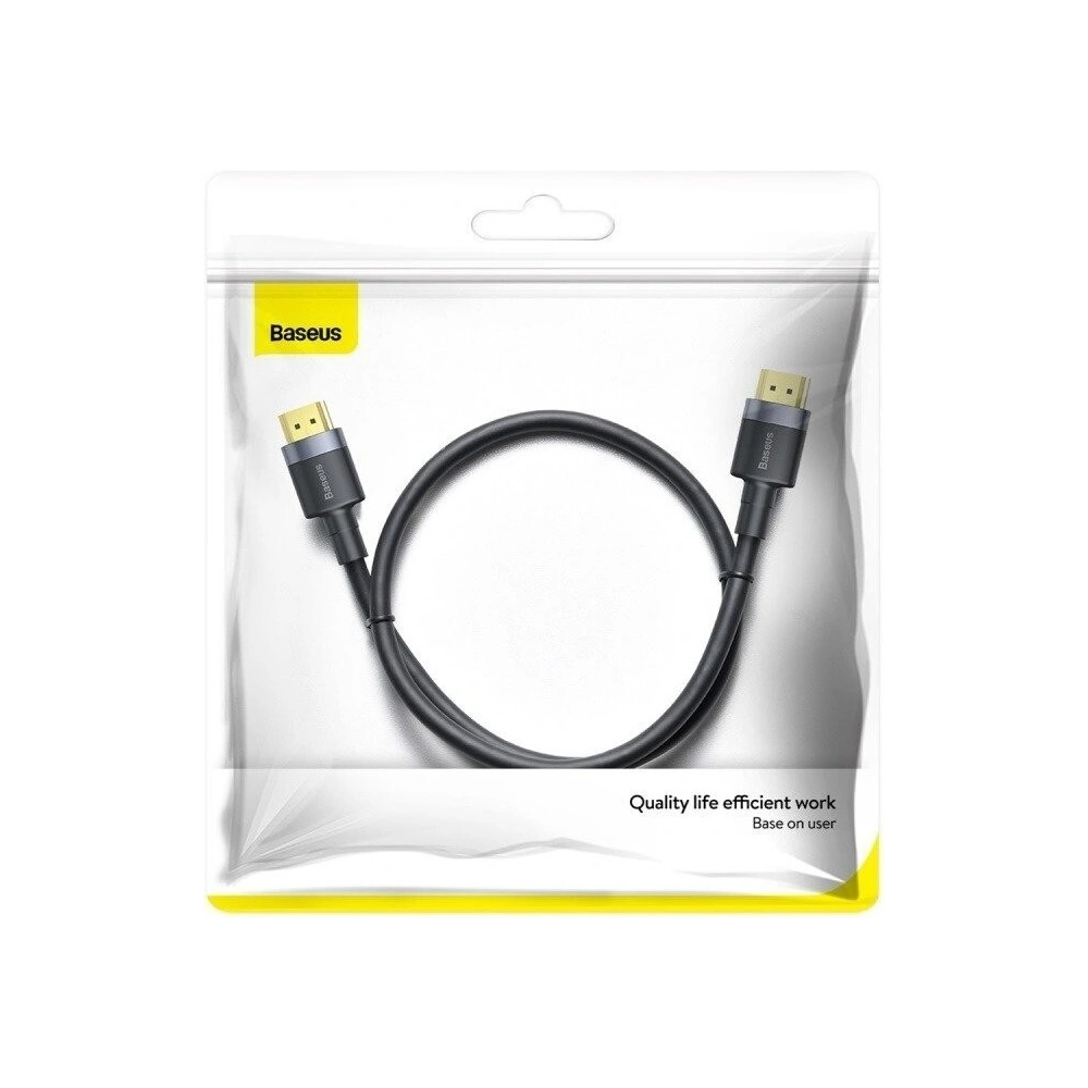 Wholesale Baseus Cafule Cable 4K HDMI to 4K HDMI 5m Black - BSU1408BLK - {ean13} - Hurt