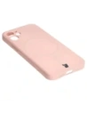 Wholesale Bizon Case Silicone MagSafe Sq Apple iPhone 12 Mini light pink - BIZ3456 - {ean13} - Hurt