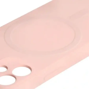 Hurtownia GSM - Bizon Case Silicone MagSafe Sq Apple iPhone 12 Mini világos rózsaszín - BIZ3456 - {ean13} - Hurt