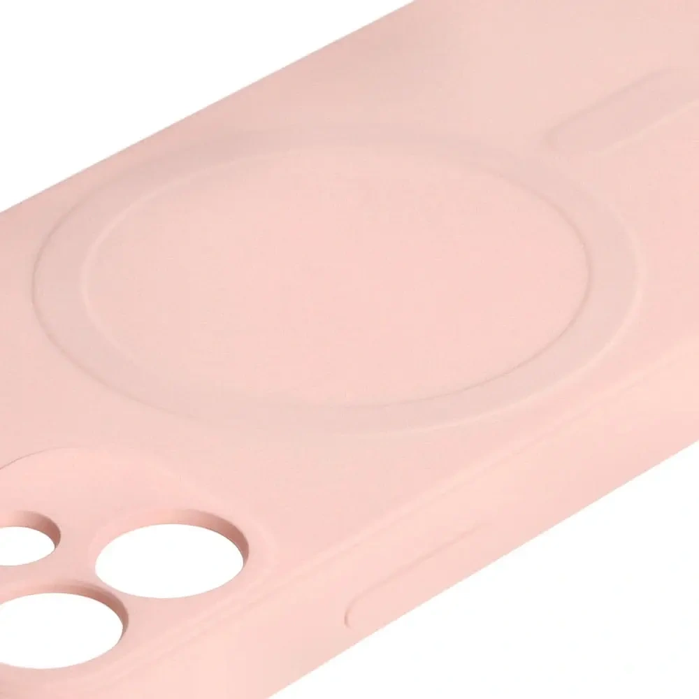 Wholesale Bizon Case Silicone MagSafe Sq Apple iPhone 12 Mini light pink - BIZ3456 - {ean13} - Hurt