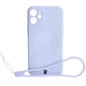 Hurtownia GSM - Bizon Case Silicone MagSafe Sq Apple iPhone 12 Mini világos lila - BIZ3457 - {ean13} - Hurt