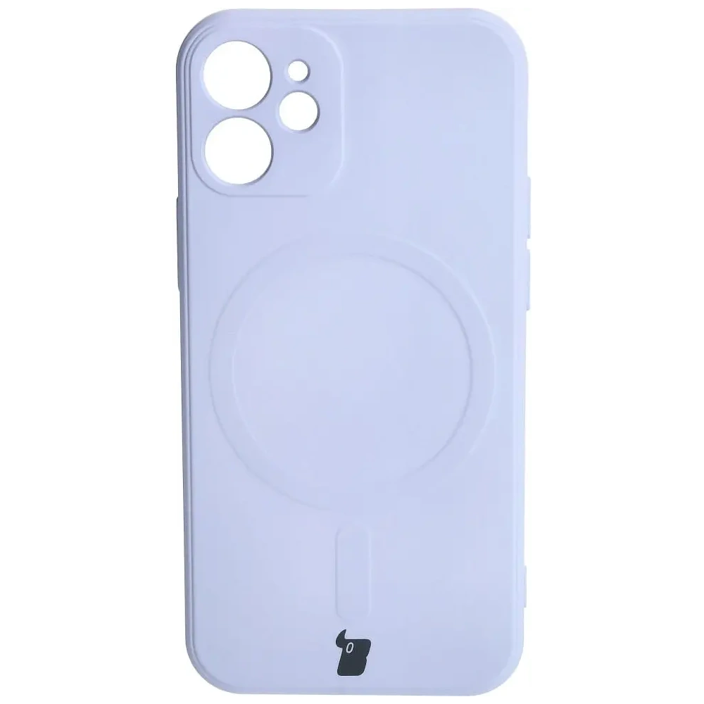 Wholesale Bizon Case Silicone MagSafe Sq Apple iPhone 12 Mini light purple - BIZ3457 - {ean13} - Hurt