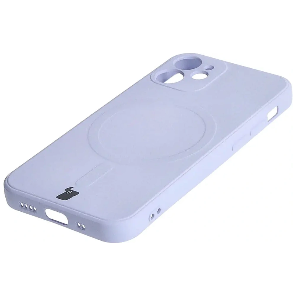 Wholesale Bizon Case Silicone MagSafe Sq Apple iPhone 12 Mini light purple - BIZ3457 - {ean13} - Hurt