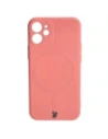 Wholesale Bizon Case Silicone MagSafe Sq Apple iPhone 12 Mini dirty pink - BIZ3458 - {ean13} - Hurt