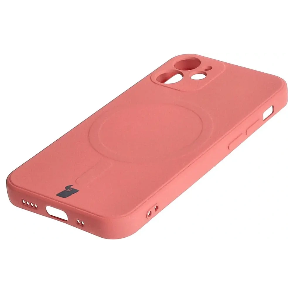 Wholesale Bizon Case Silicone MagSafe Sq Apple iPhone 12 Mini dirty pink - BIZ3458 - {ean13} - Hurt