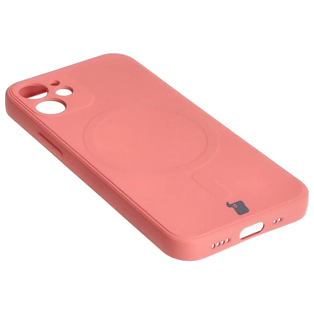 Wholesale Bizon Case Silicone MagSafe Sq Apple iPhone 12 Mini dirty pink - BIZ3458 - {ean13} - Hurt