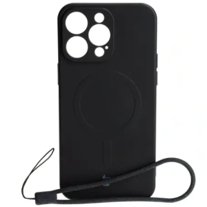Hurtownia GSM - Bizon Case Silikon Magnetic Apple iPhone 15 Pro Max schwarz - BIZ3459 - {ean13} - Hurt