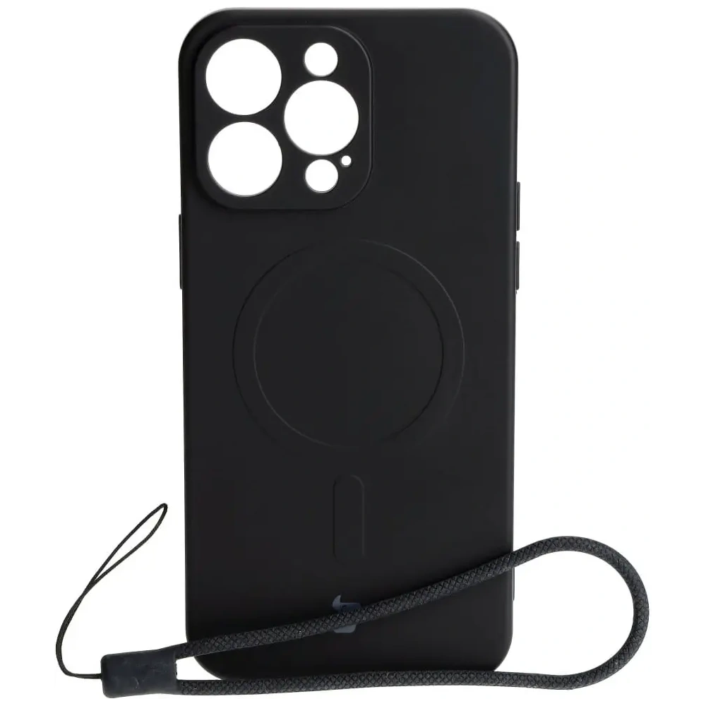 Hurtownia GSM - Bizon Case Silikon Magnetic Apple iPhone 15 Pro Max schwarz - BIZ3459 - {ean13} - Hurt