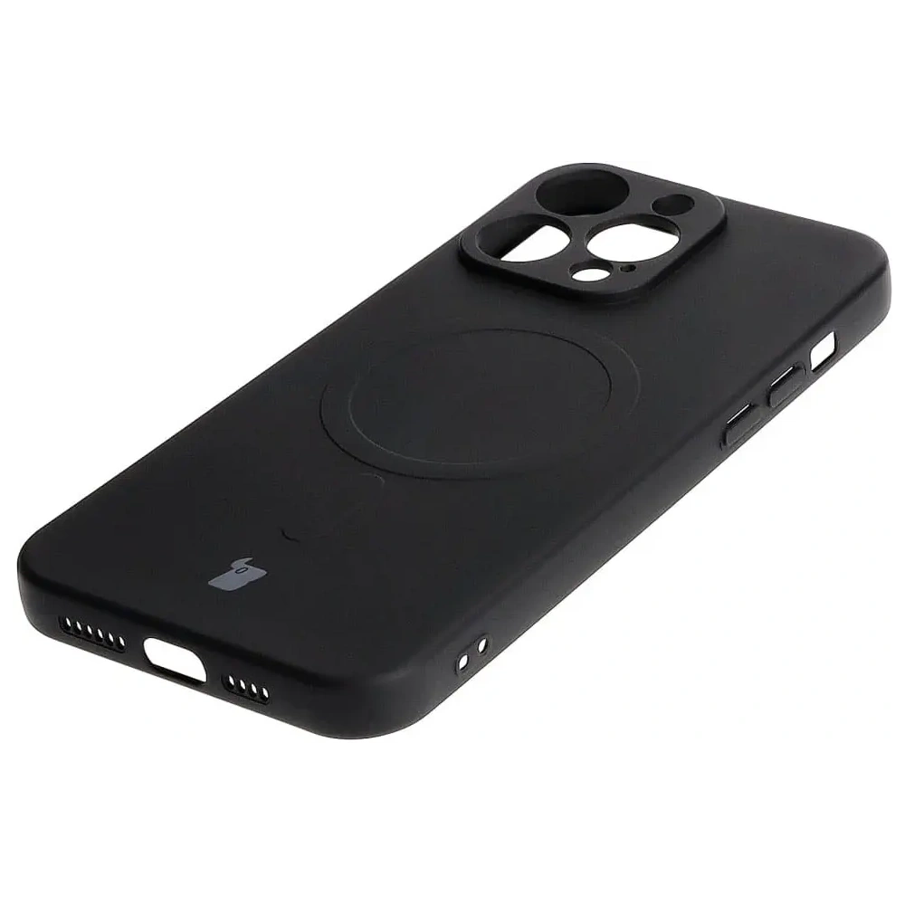 Hurtownia GSM - Bizon Case Silikon Magnetic Apple iPhone 15 Pro Max schwarz - BIZ3459 - {ean13} - Hurt